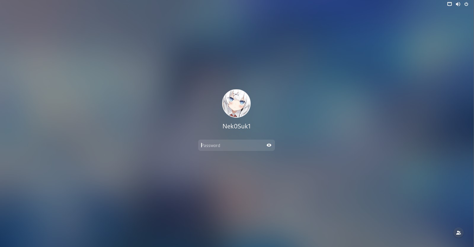 锁屏界面
