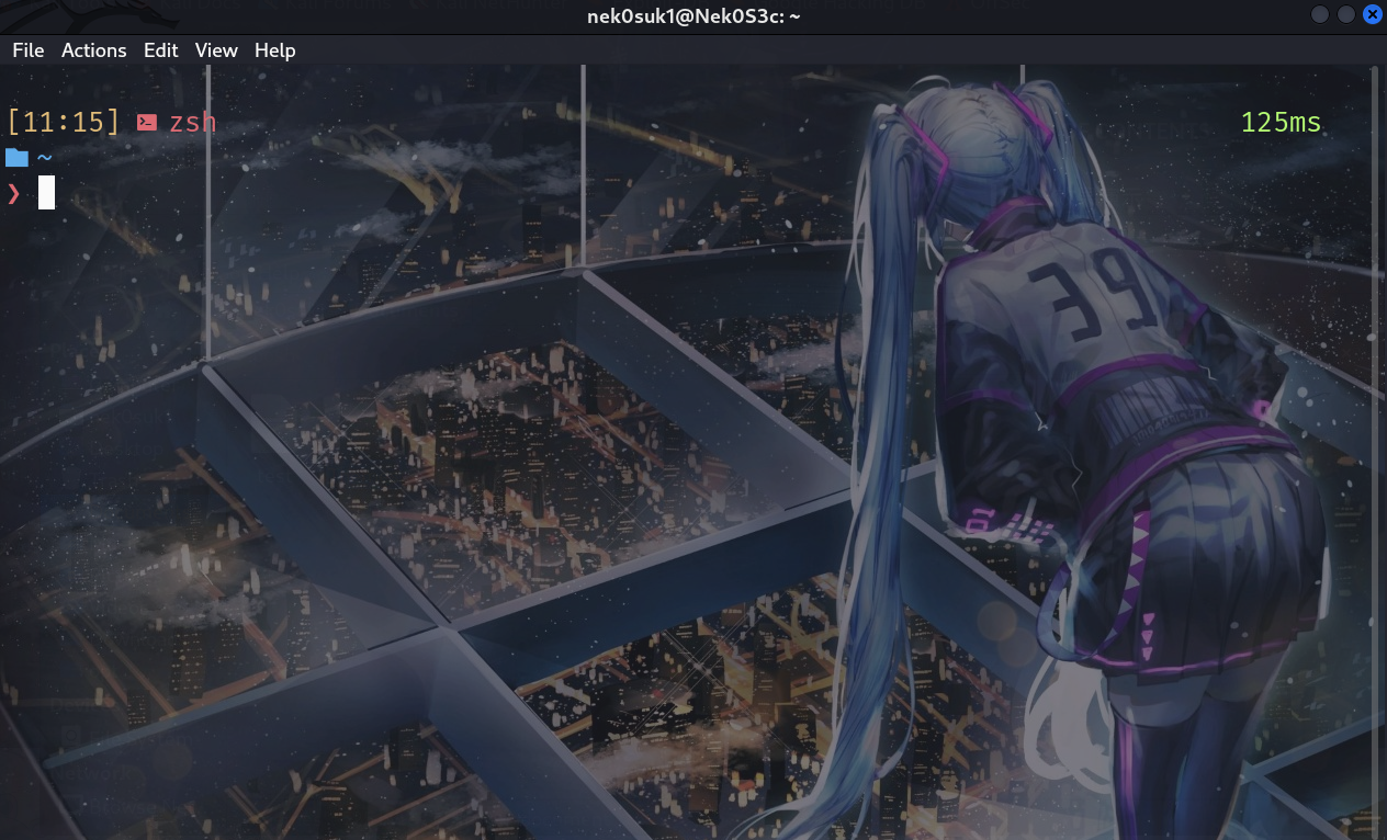 美化后(Linux)