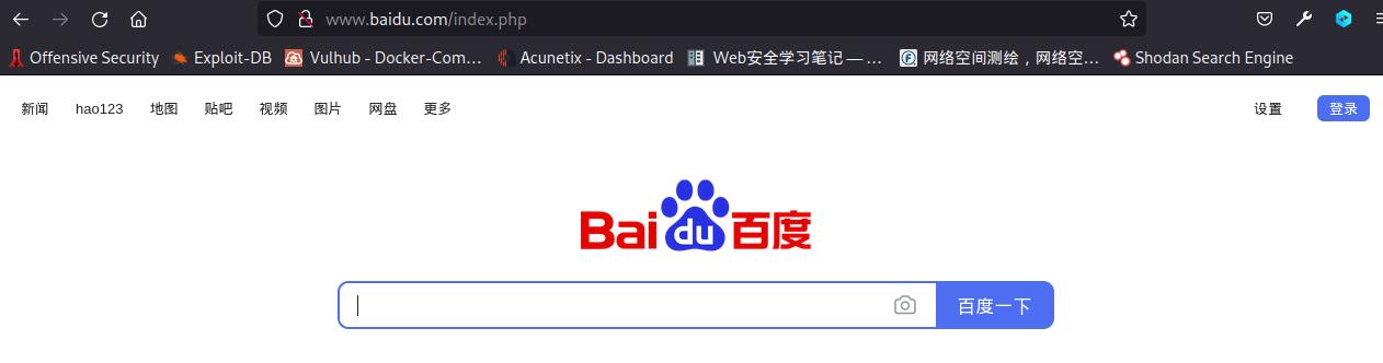 可见，百度是用PHP编写的